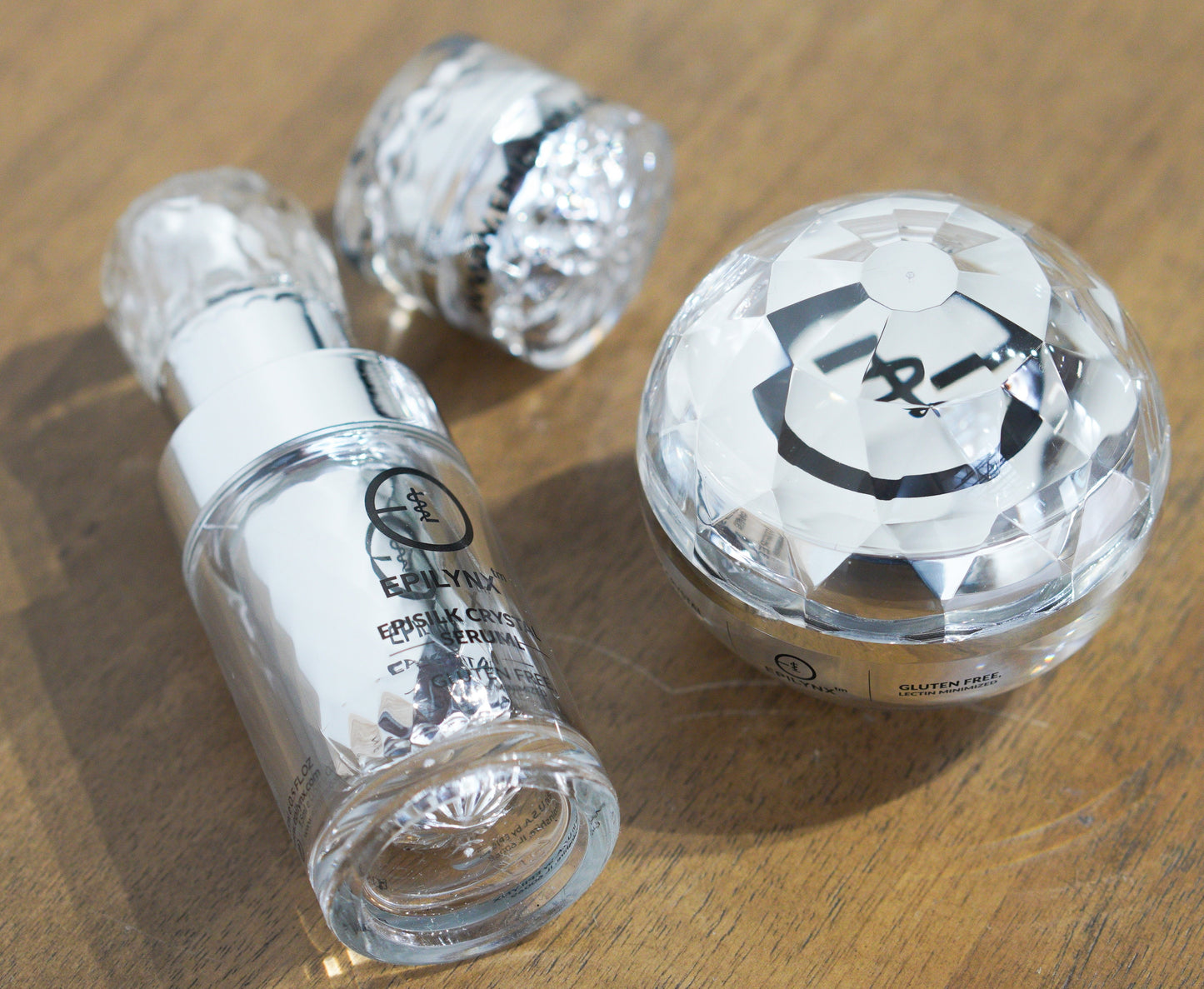 Vegan EpiSilk Crystal Wrinkle Smoothing Face Treatment - Intense Brightening and Firming Wrinkle Fix for Sensitive Skin