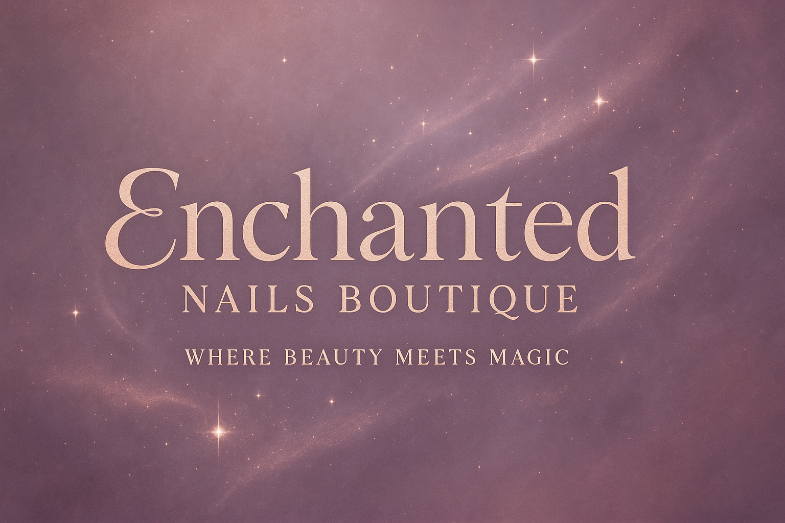 Enchanted Nails Boutique Banner